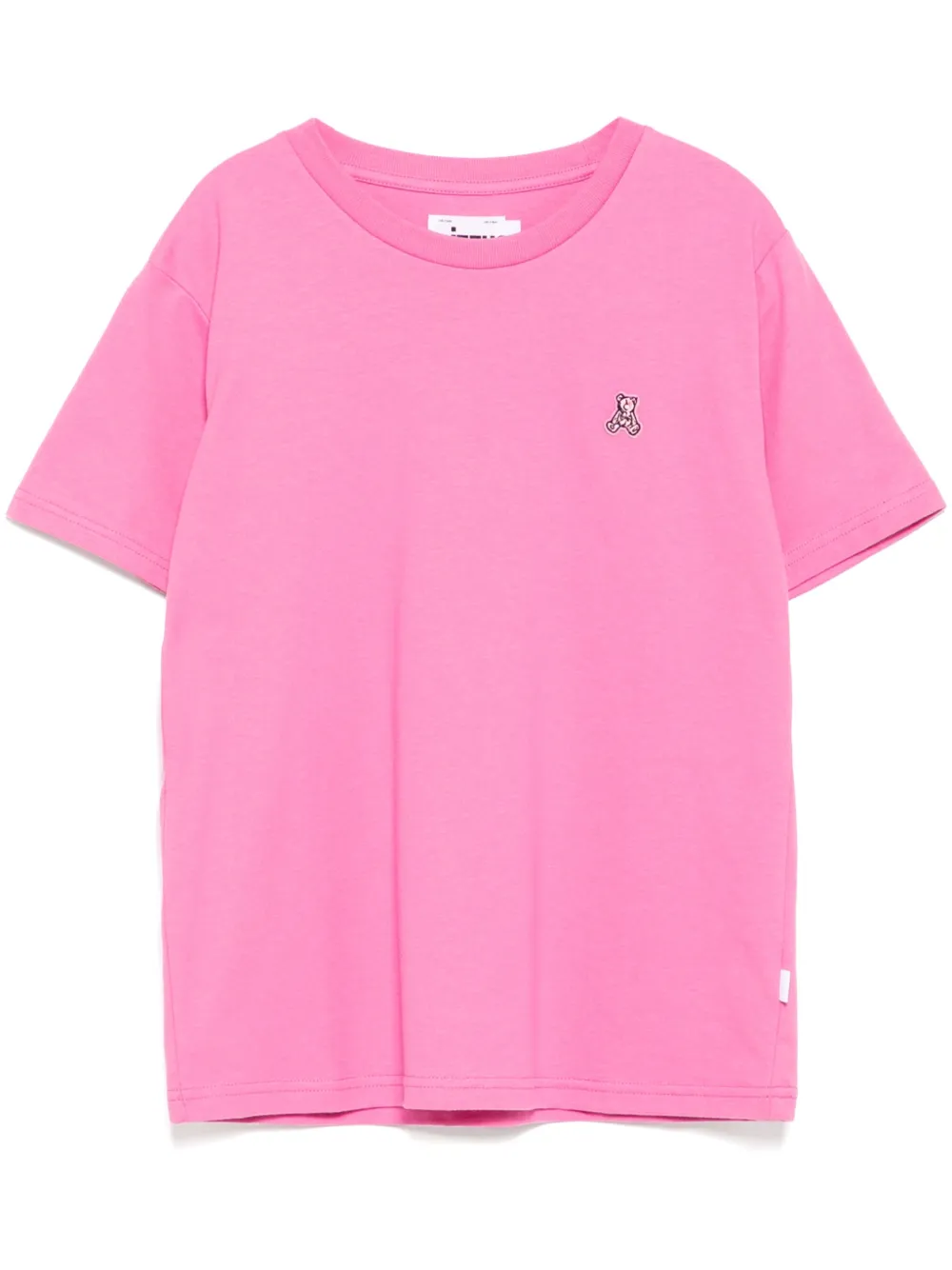 Izzue T-shirt met logopatch Roze