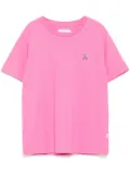 izzue logo-patch T-shirt - Pink
