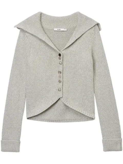b+ab wide-lapel cardigan 