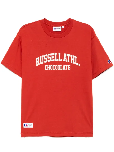 CHOCOOLATE logo-print T-shirt
