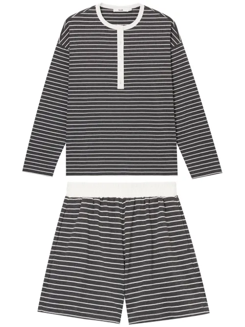 Ensemble haut-short à rayures - b+ab - Modalova