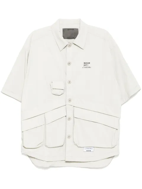 Musium Div. logo-print shirt