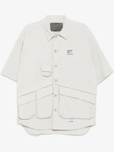 Musium Div. logo-print shirt