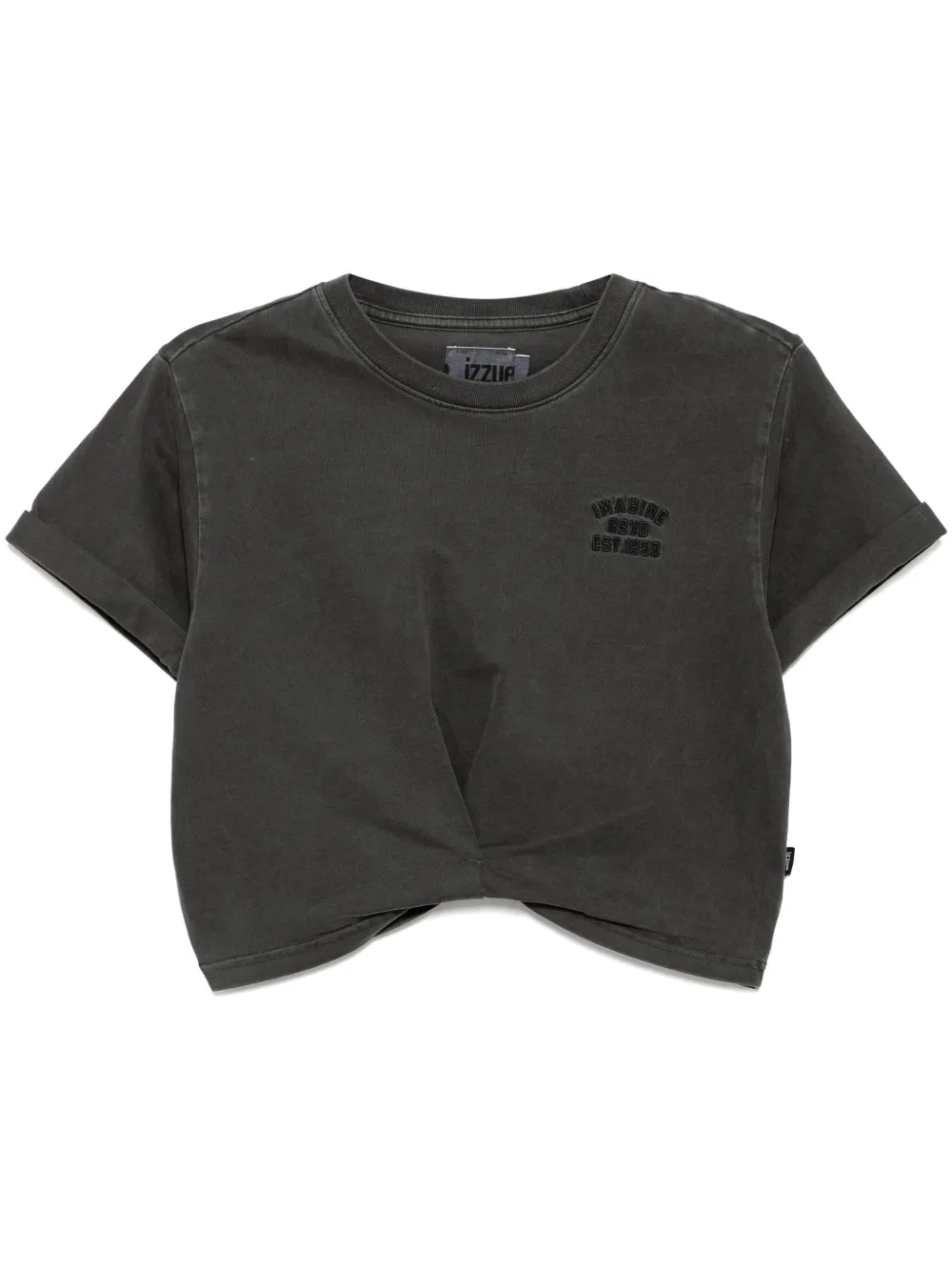 izzue playera con cuello redondo | gris | Image 1