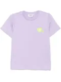 CHOCOOLATE logo-patch T-shirt - Purple