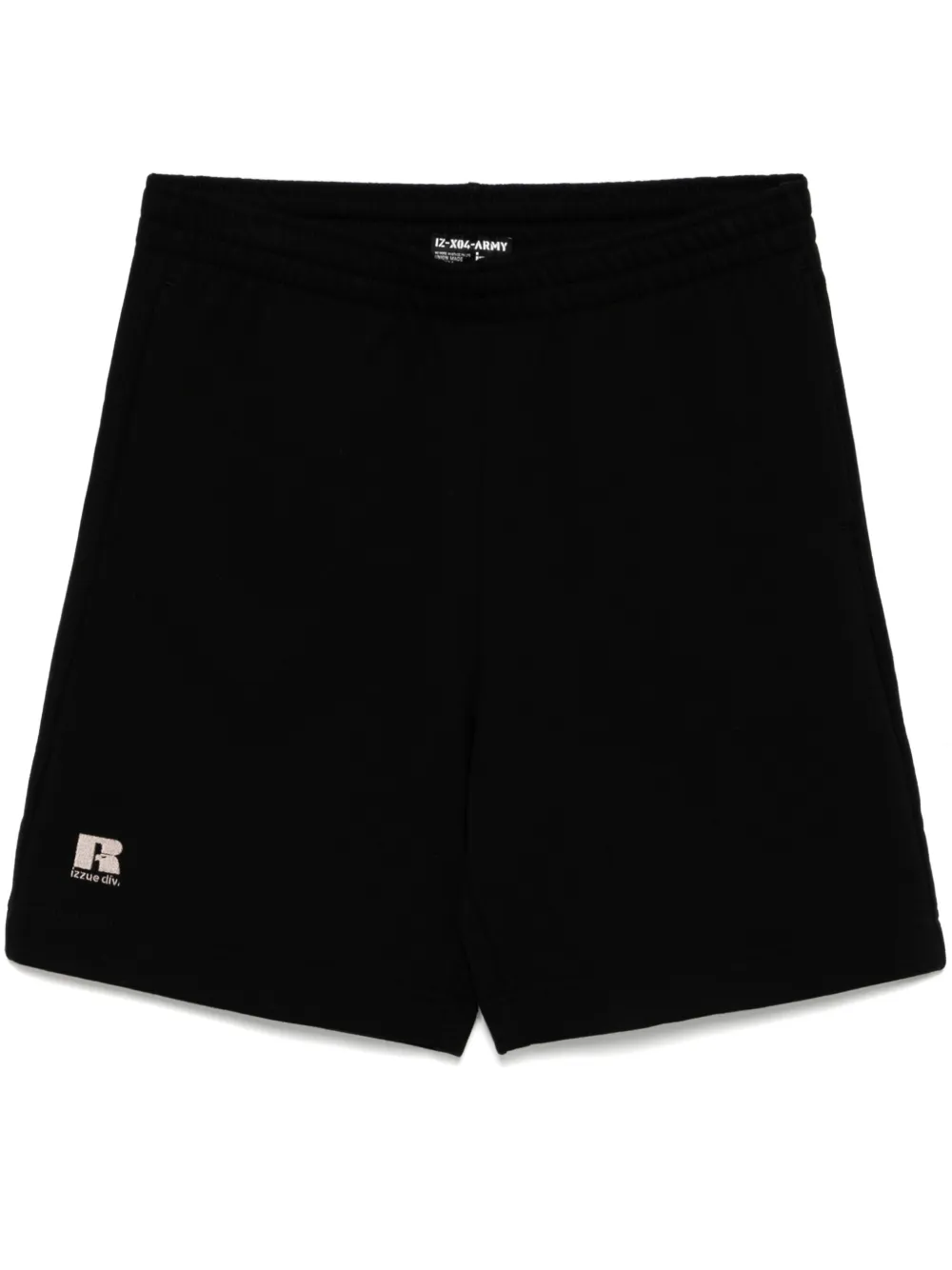 logo-embroidered shorts