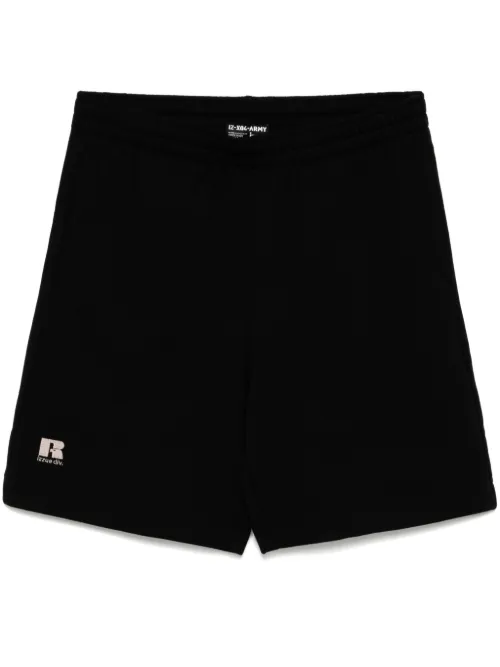 Izzue short à logo brodé - Noir - izzue - Modalova