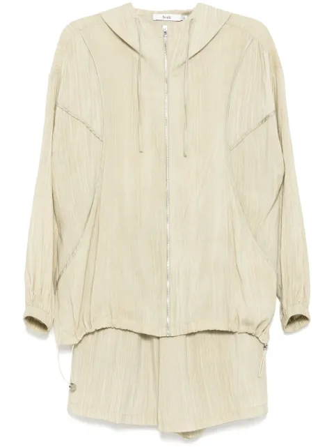 b+ab track jacket shorts set