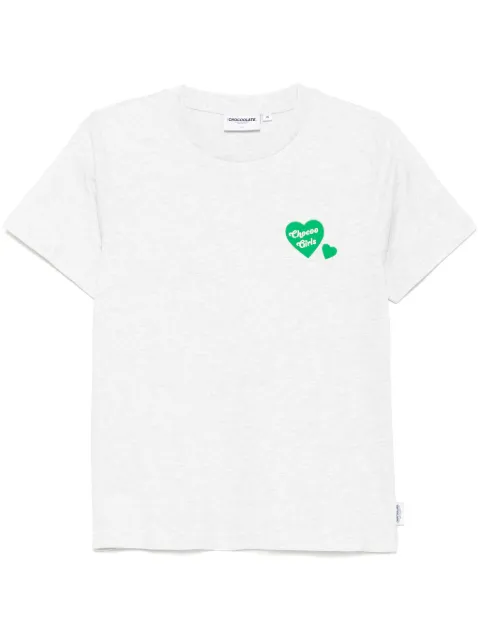 CHOCOOLATE logo-patch T-shirt