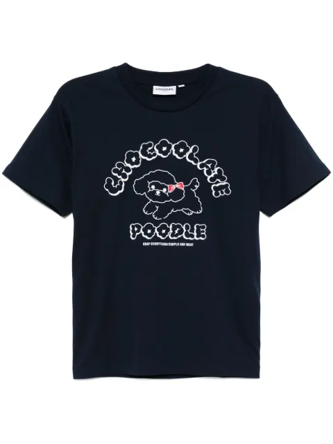 CHOCOOLATE poodle graphic T-shirt