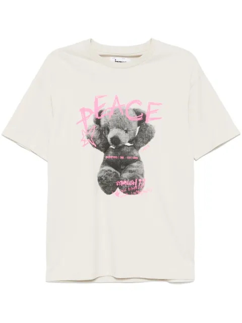 izzue playera con estampado gráfico