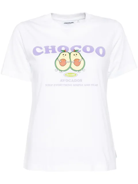 CHOCOOLATE playera con estampado gráfico