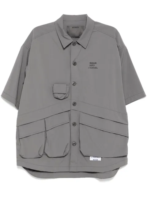 Musium Div. logo-print shirt