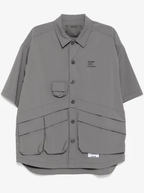 Musium Div. logo-print shirt