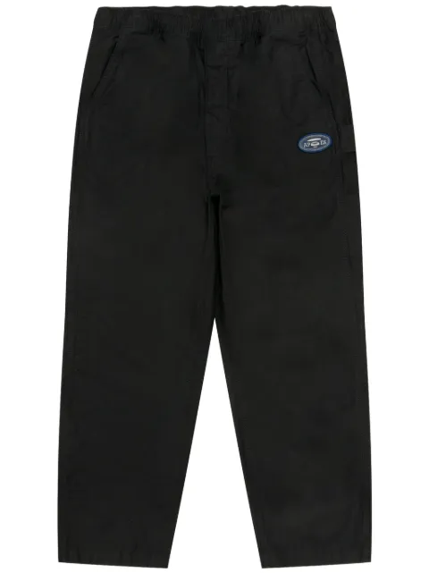 AAPE BY *A BATHING APE® logo-patch trousers
