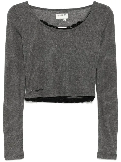 Musium Div. layered T-shirt