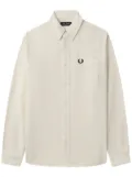 Fred Perry cotton shirt - Neutrals
