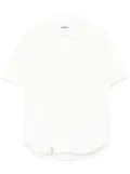 CHOCOOLATE logo-patch shirt - White