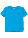 izzue logo-patch T-shirt - Blue