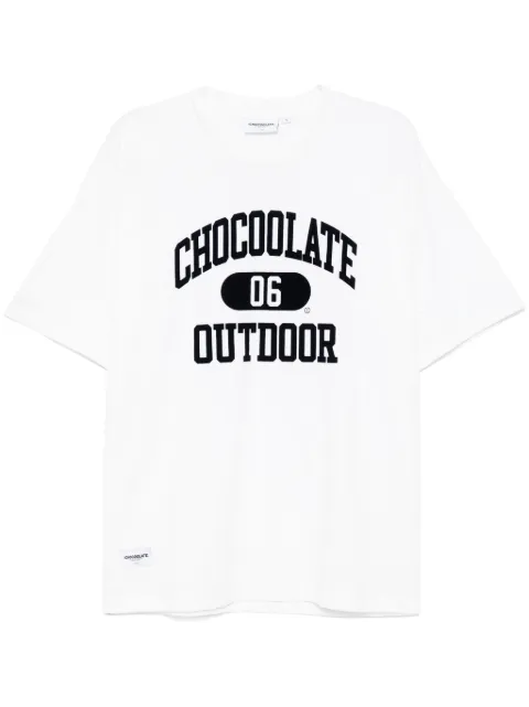 CHOCOOLATE playera con logo estampado