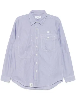 COOL T.M オーバーサイズ チェック シャツ | パープル | FARFETCH JP