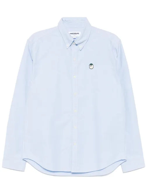 Chemise à patch logo - CHOCOOLATE - Modalova