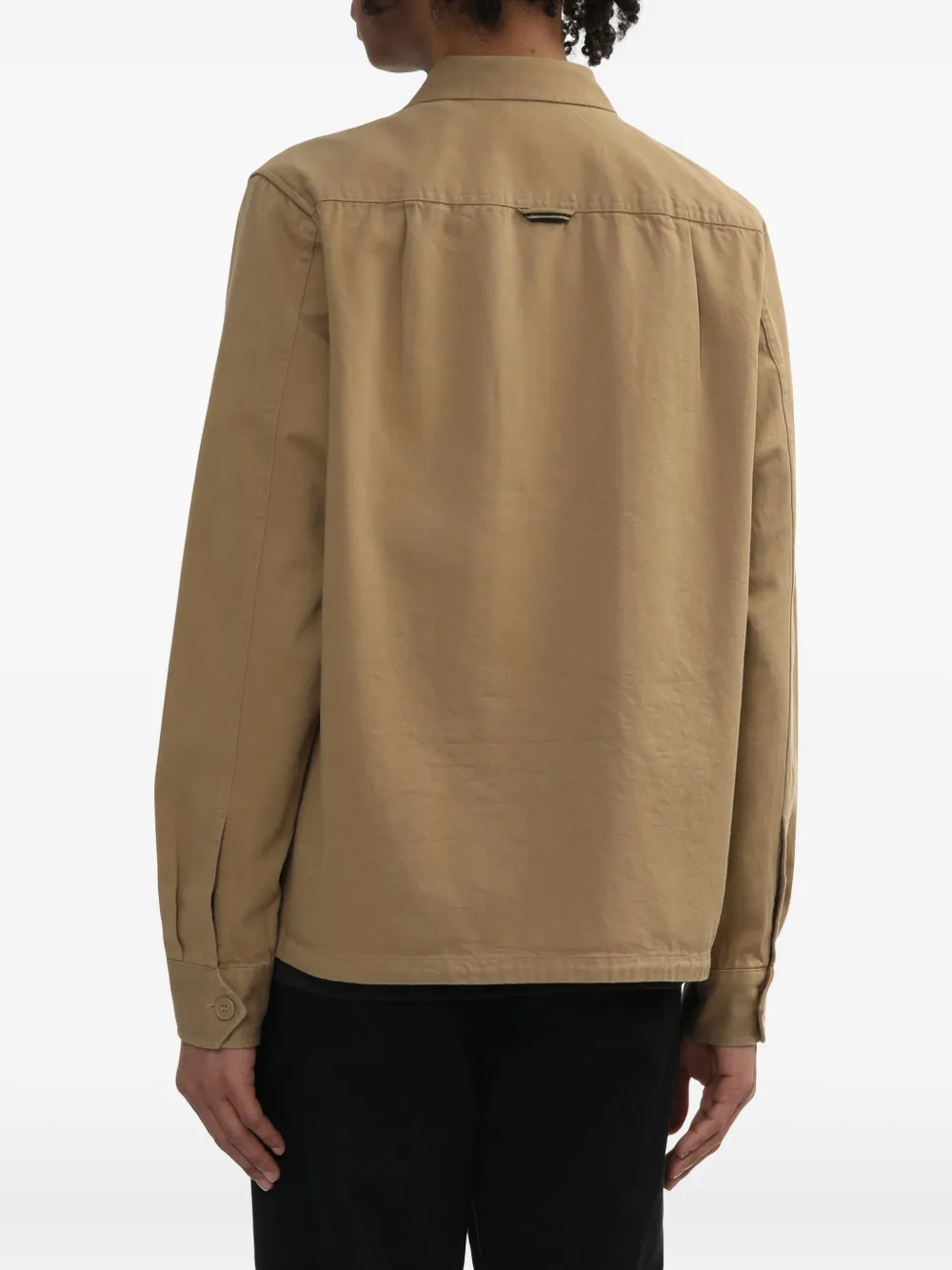 Fred Perry Katoenen jack Beige