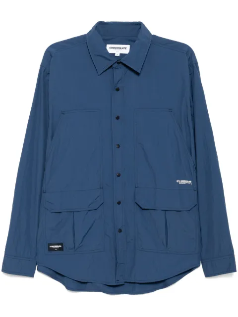 CHOCOOLATE camisa con logo estampado