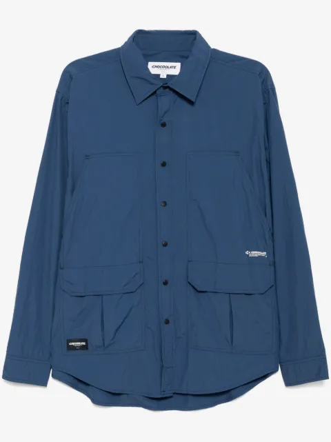 CHOCOOLATE camisa con logo estampado