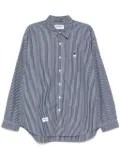 CHOCOOLATE logo-patch shirt - Blue