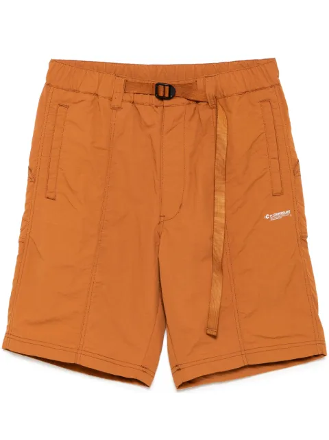CHOCOOLATE logo-print shorts