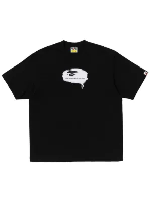 A BATHING APE® グラフィック Tシャツ | ブラック | FARFETCH JP