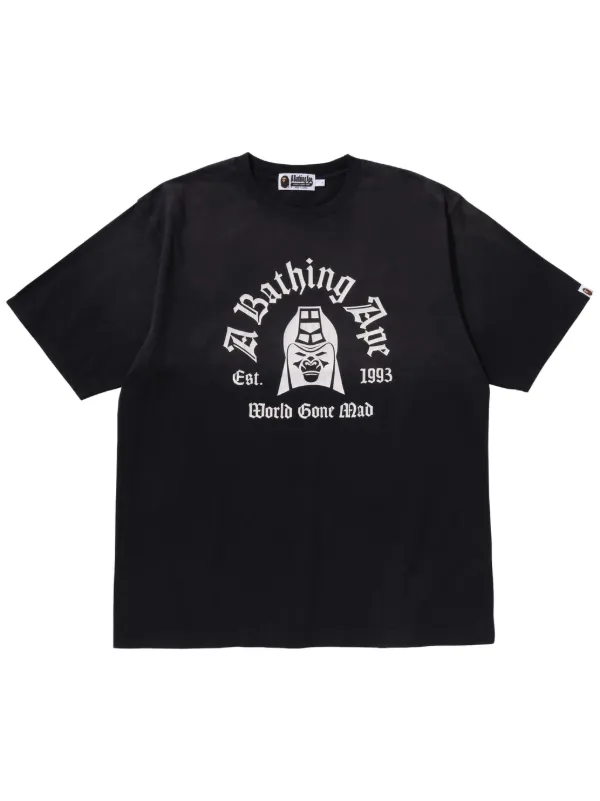 A BATHING APE® ロゴ Tシャツ | ブラック | FARFETCH JP