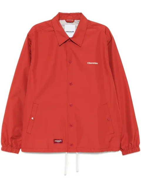 CHOCOOLATE logo-print jacket