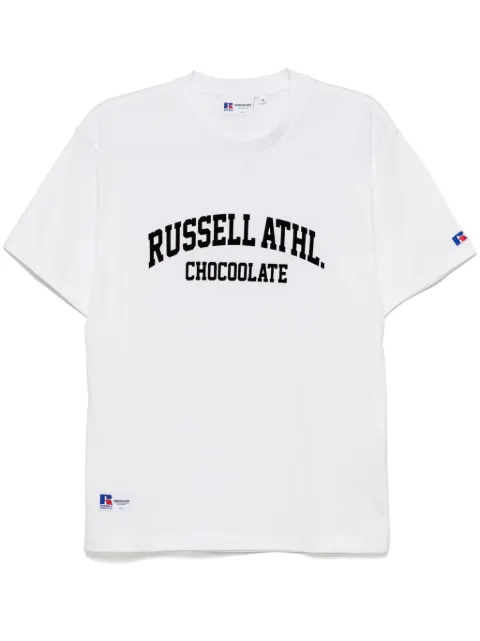 CHOCOOLATE logo-print T-shirt