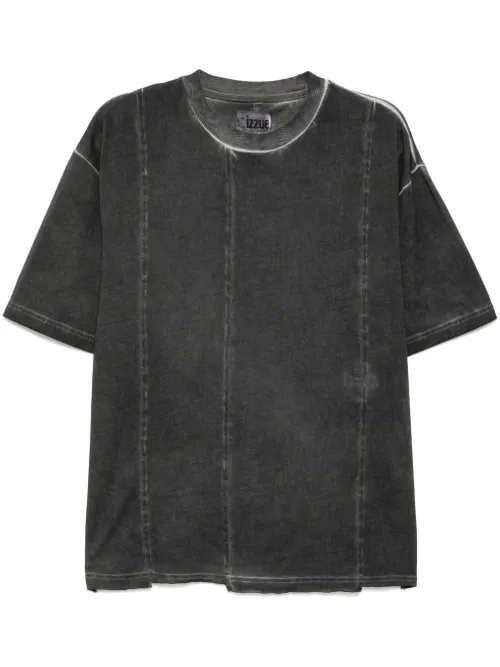 T-shirt à ourlet asymétrique - izzue - Modalova