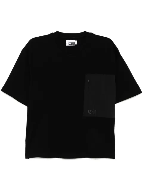 izzue embossed-logo t-shirt 