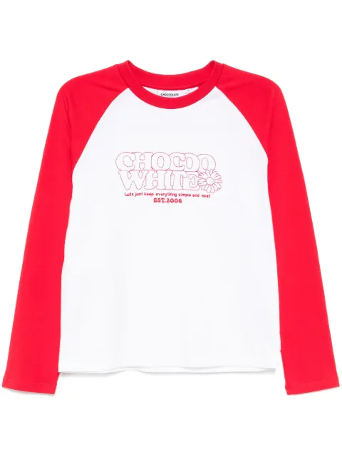 CHOCOOLATE Reglan long-sleeved T-shirt