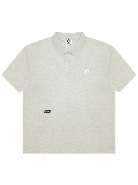 AAPE BY *A BATHING APE® cotton polo shirt