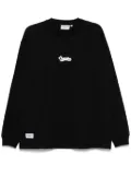 CHOCOOLATE logo-print T-shirt - Black
