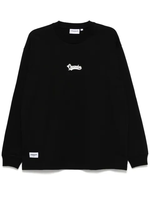 CHOCOOLATE logo-print T-shirt