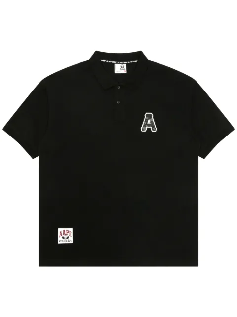 AAPE BY *A BATHING APE® cotton polo shirt