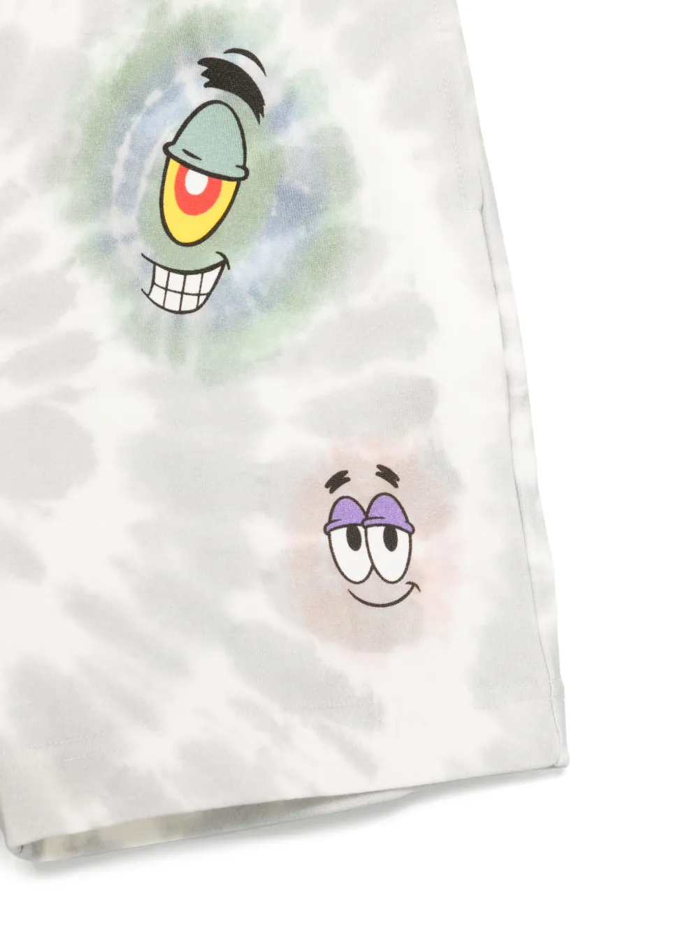 Stella McCartney Kids x SpongeBob SquarePants shorts met print Grijs