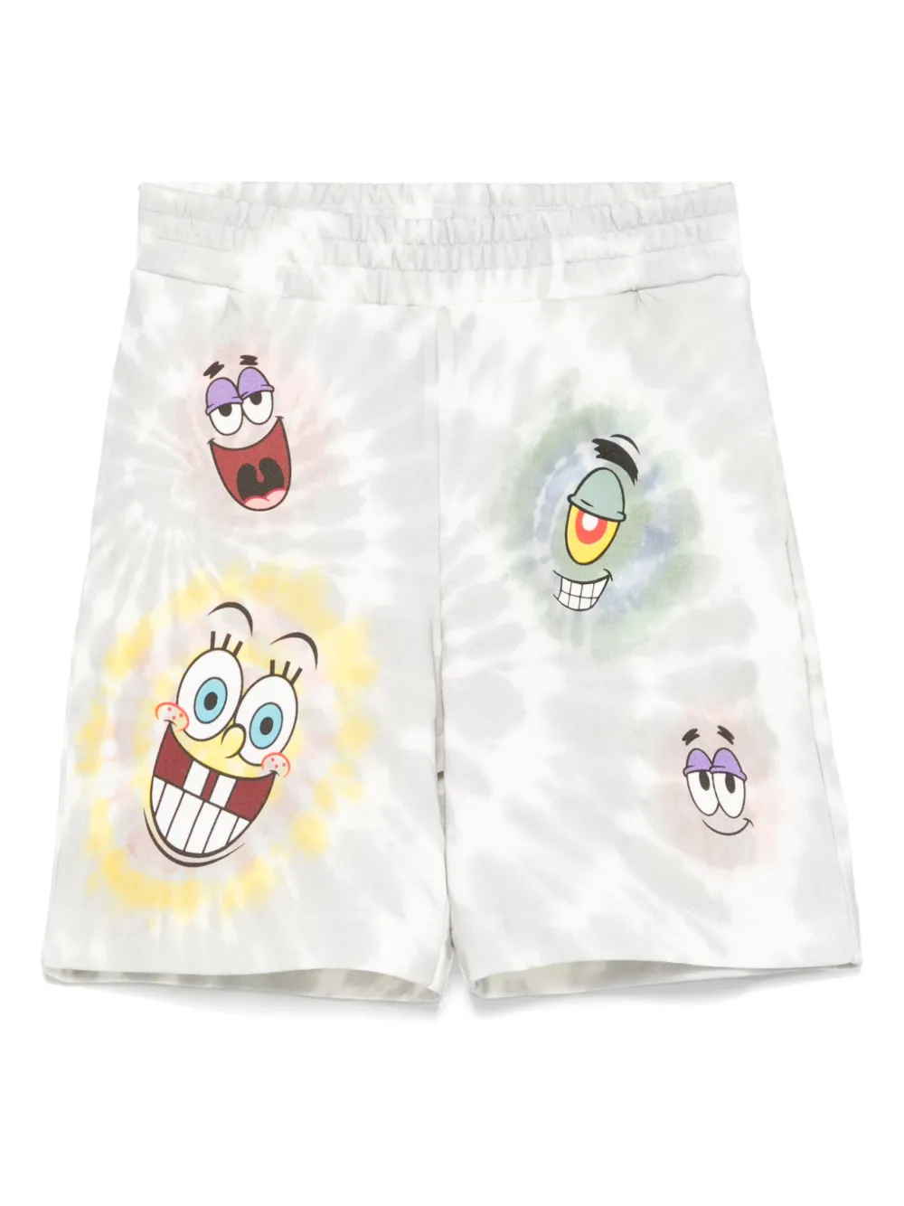 Stella McCartney Kids x SpongeBob SquarePants shorts met print Grijs