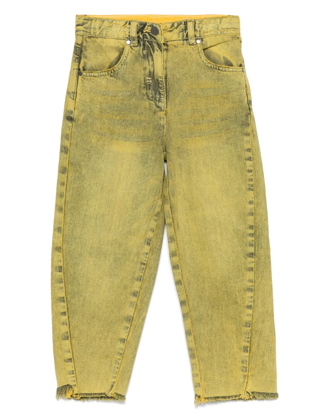 Stella McCartney Kids Spongebob jeans Geel