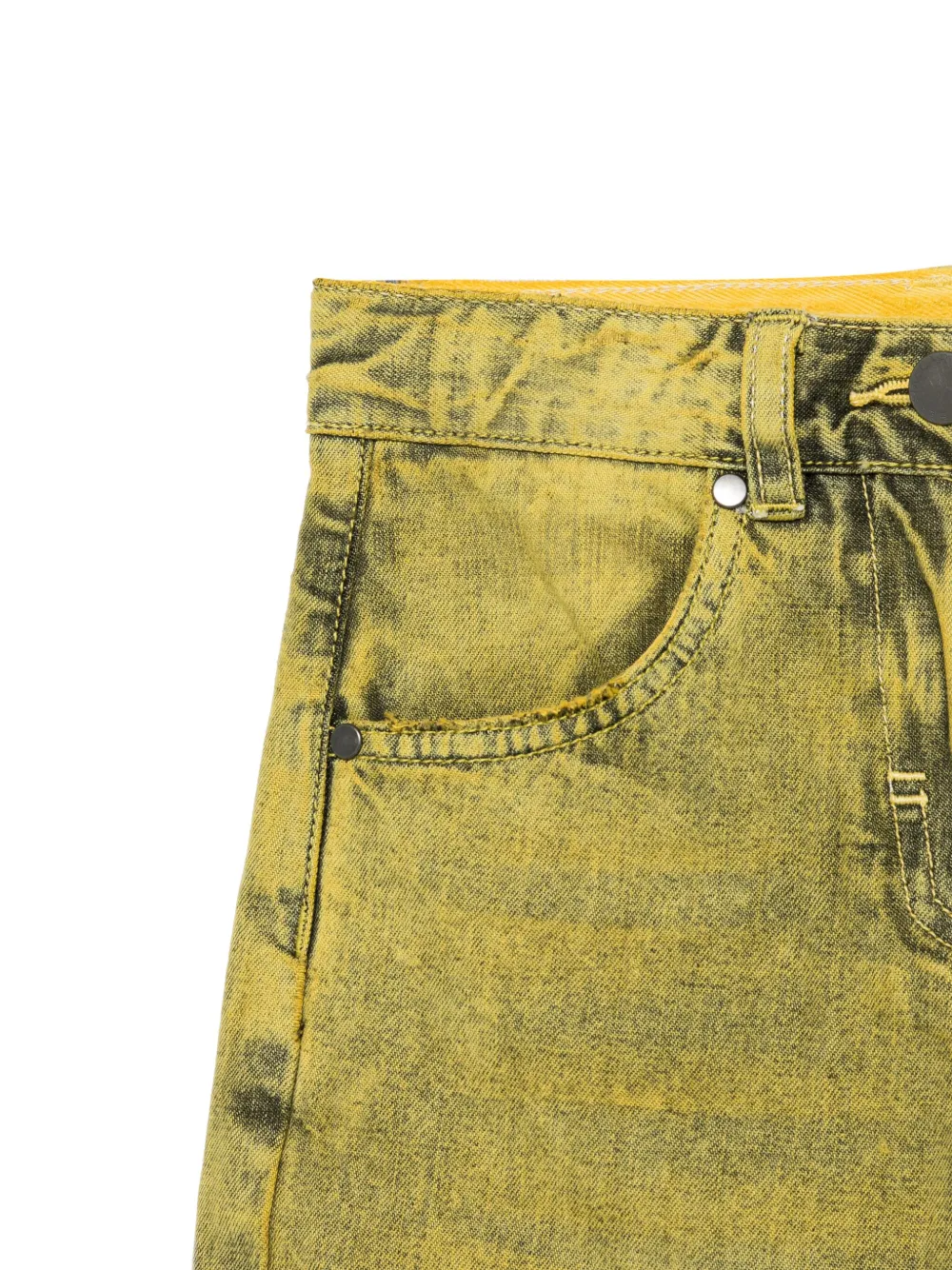Stella McCartney Kids Spongebob jeans Geel