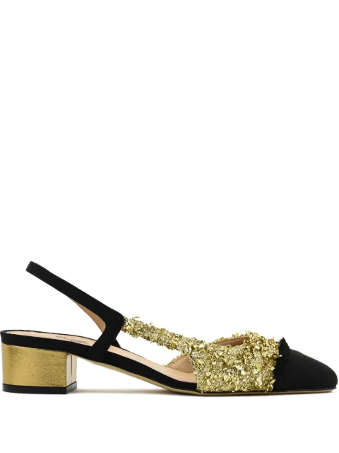 Paul Warmer Loulou slingback pumps