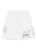 Stella McCartney Kids x SpongeBob SquarePants graphic shorts - White