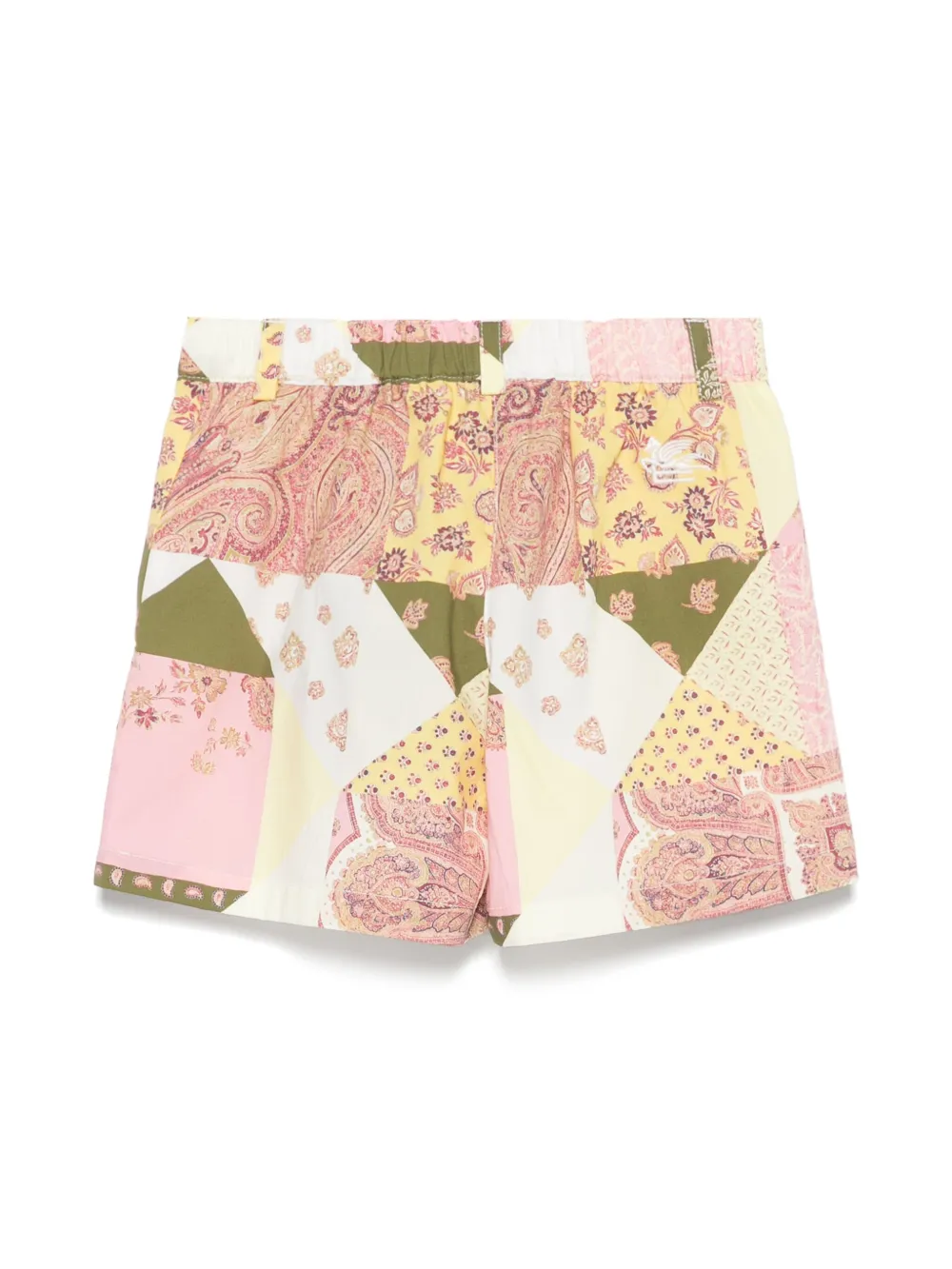 ETRO KIDS Shorts met print Geel