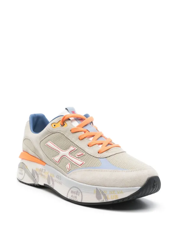 スニーカー PREMIATA Men Sneakers MOERUN7301 Grey Premiata Moerund 7301 Grey Men's Sneakers Rich In Details
